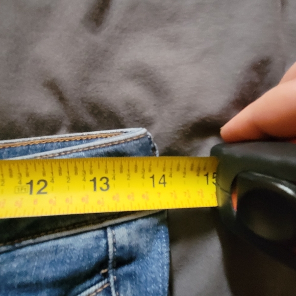 Free People We The Free Riley Back Seam Jeans Size 28" 28 x 27 High Rise - Picture 6 of 7